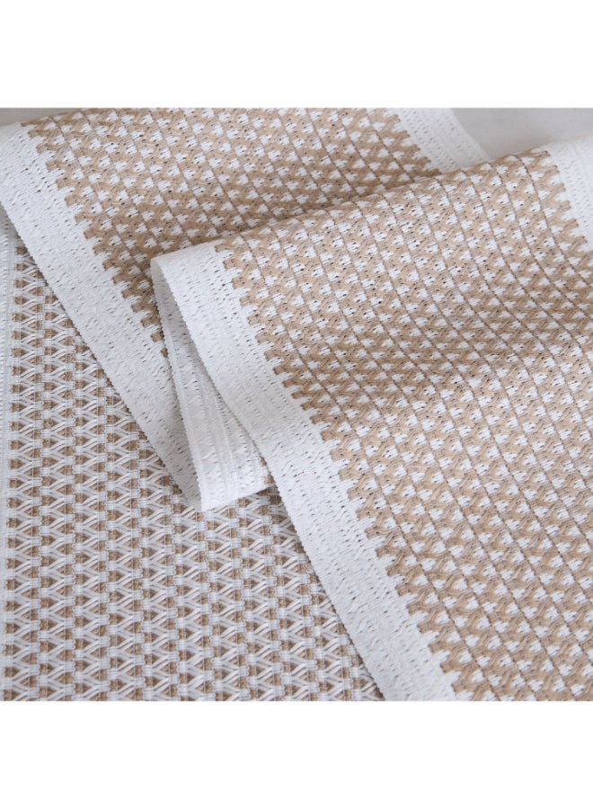 Home Box Tressa Table Runner in Beige - 30x150 cm - Image 4